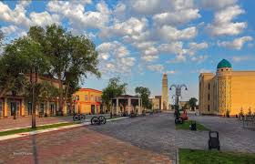 Автоматический полив в Көне Тараз